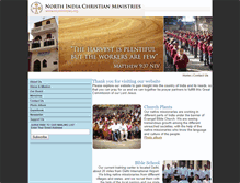 Tablet Screenshot of nicministries.org